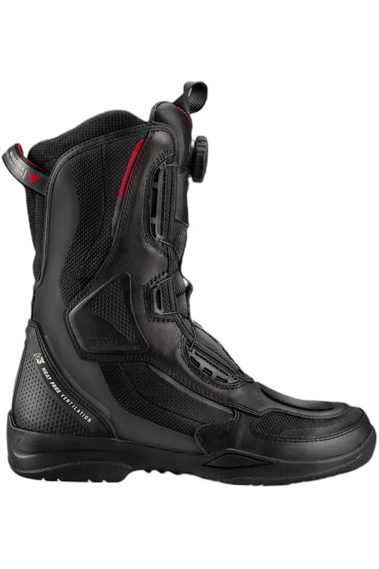 SHIMA STRATO LADY – Stivali da Moto Donna Nero/Rosso 