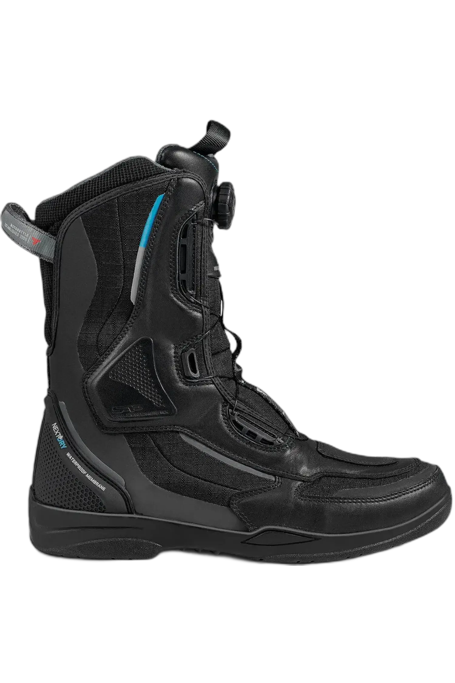 SHIMA STIVALI STRATO WP STIVALI DONNA MOTOCICLO NERI BLU 