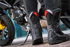 SHIMA STRATO MEN BOOTS NEGRO ROJO - SECURTEX MOTOR S.L (t/a MaximoMoto)