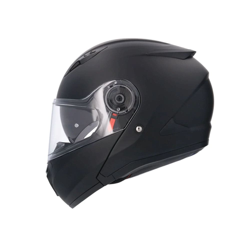 SHIRO SH-508 EXPLORER MOTO MODULARI CASCHI NERO OPACO 
