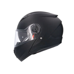 SHIRO SH-508 EXPLORER MOTO MODULARI CASCHI NERO OPACO 