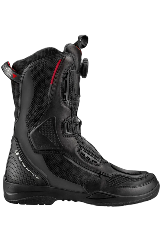 SHIMA STRATO STIVALI DA MOTO URBANO UOMO NERO ROSSO 