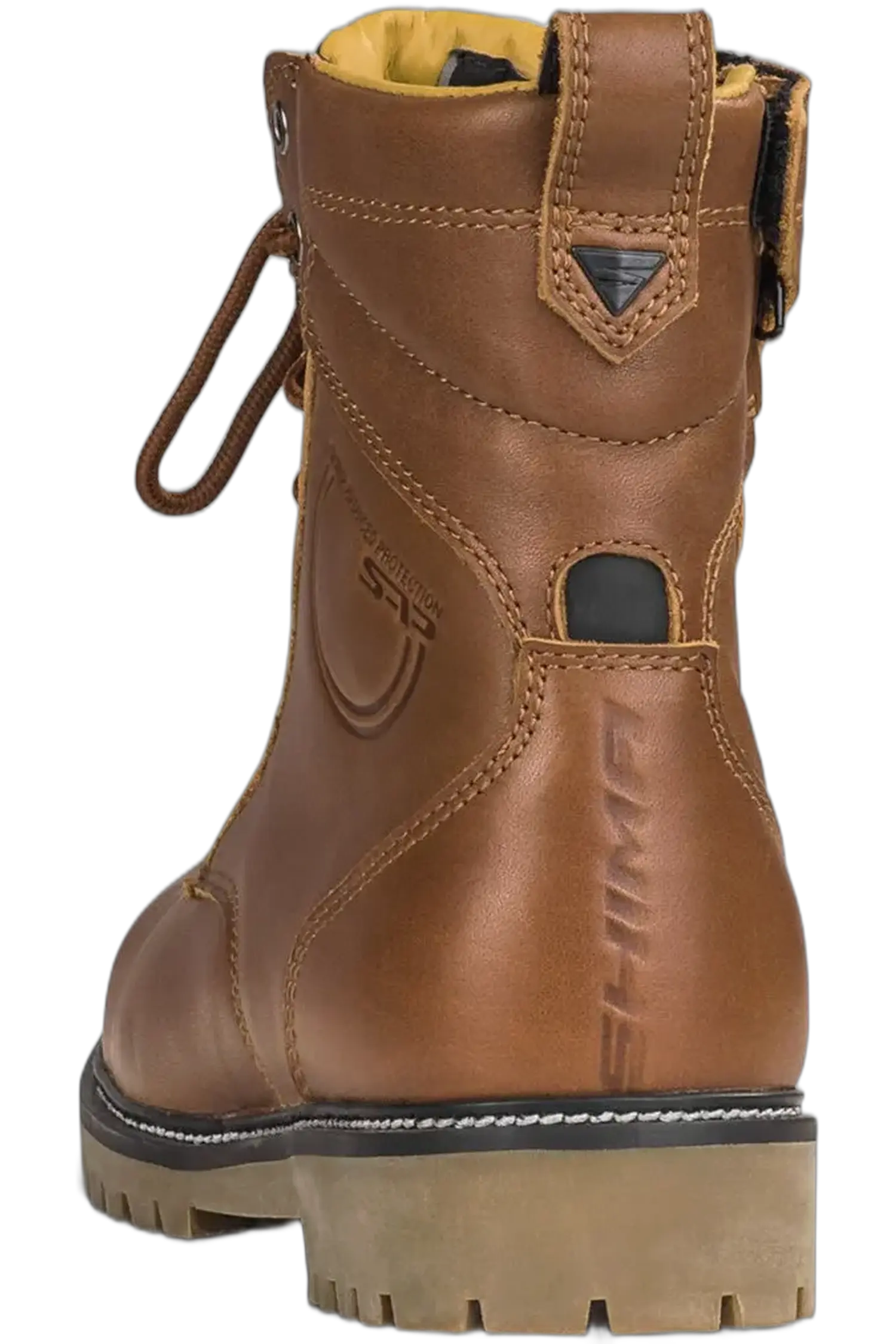 SHIMA THOMSON UOMO MOTO PELLE STIVALI MARRONE 