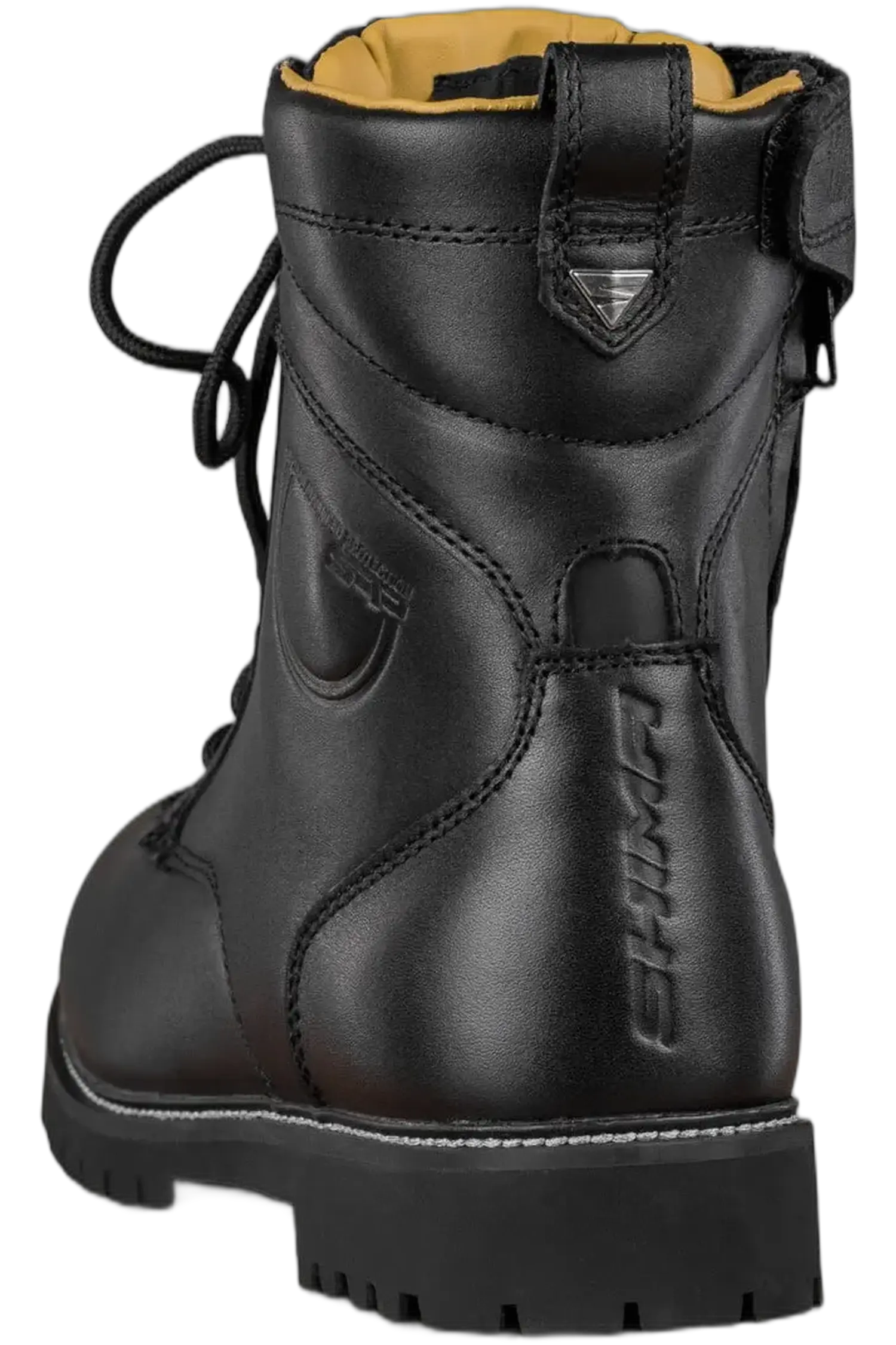 SHIMA THOMSON UOMO MOTO PELLE STIVALI NERO 