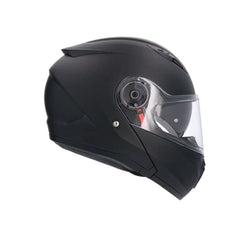SHIRO SH-508 EXPLORER MOTO MODULARI CASCHI NERO OPACO 