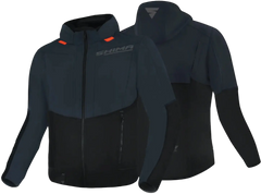 SHIMA DAYBREAKER UOMO GIACCA TESSUTO IMPERMEABILE Grigio Nero 