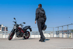 SHIMA DAYBREAKER UOMO GIACCA TESSUTO IMPERMEABILE Grigio Nero