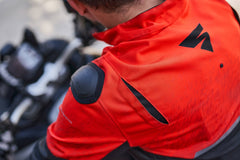 SHIMA Drift Giacca Tessuto uomo moto Rossa
