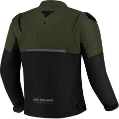 SHIMA Drift Giacca uomo motociclista corsa tessuto Nera Verde