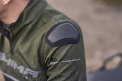 SHIMA Drift Giacca uomo motociclista corsa tessuto Nera Verde