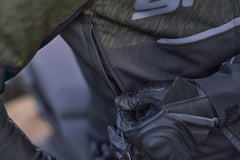 SHIMA Drift Giacca uomo motociclista corsa tessuto Nera Verde