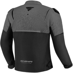 SHIMA Drift Uomo Giacca motociclista tessuto Nero Grigio 