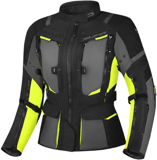 SHIMA HERO 2.0 DONNA GIACCHE NERO GRIGIO GIALLO FLUO