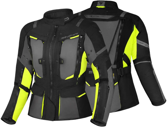 SHIMA HERO 2.0 DONNA GIACCHE NERO GRIGIO GIALLO FLUO 