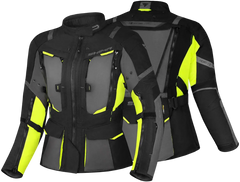 SHIMA HERO 2.0 DONNA GIACCHE NERO GRIGIO GIALLO FLUO 