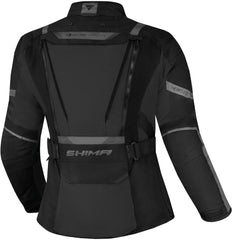 SHIMA HERO 2.0 SIGNORA Giacca moto impermeabile tessuto donna Nera