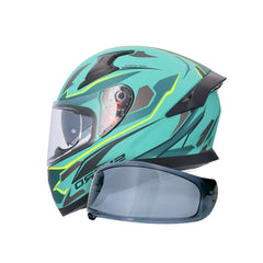 SHIRO KATANA SHARP INTEGRALE CASCHI OPACO VERDE