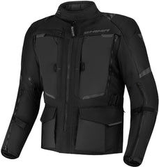 SHIMA Rush 2.0 moto impermeabile tessuto donna Giacca Nera