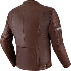 SHIMA Hunter+ 2.0 moto pelle Giacca Marrone