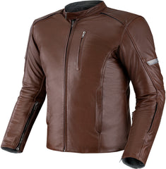SHIMA Hunter+ 2.0 moto pelle Giacca Marrone