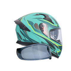SHIRO KATANA SHARP INTEGRALE CASCHI OPACO VERDE