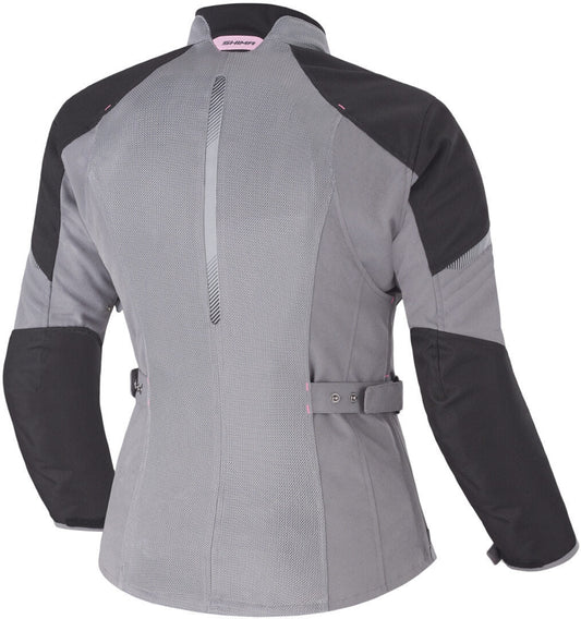 SHIMA Jet donna moto impermeabile tessuto Giacca Grigio