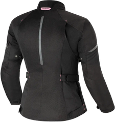 SHIMA Jet impermeabile donna moto tessuto Giacca Nero 