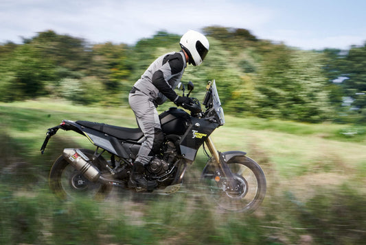 SHIMA Jet impermeabile moto tessuto Giacca Grigio