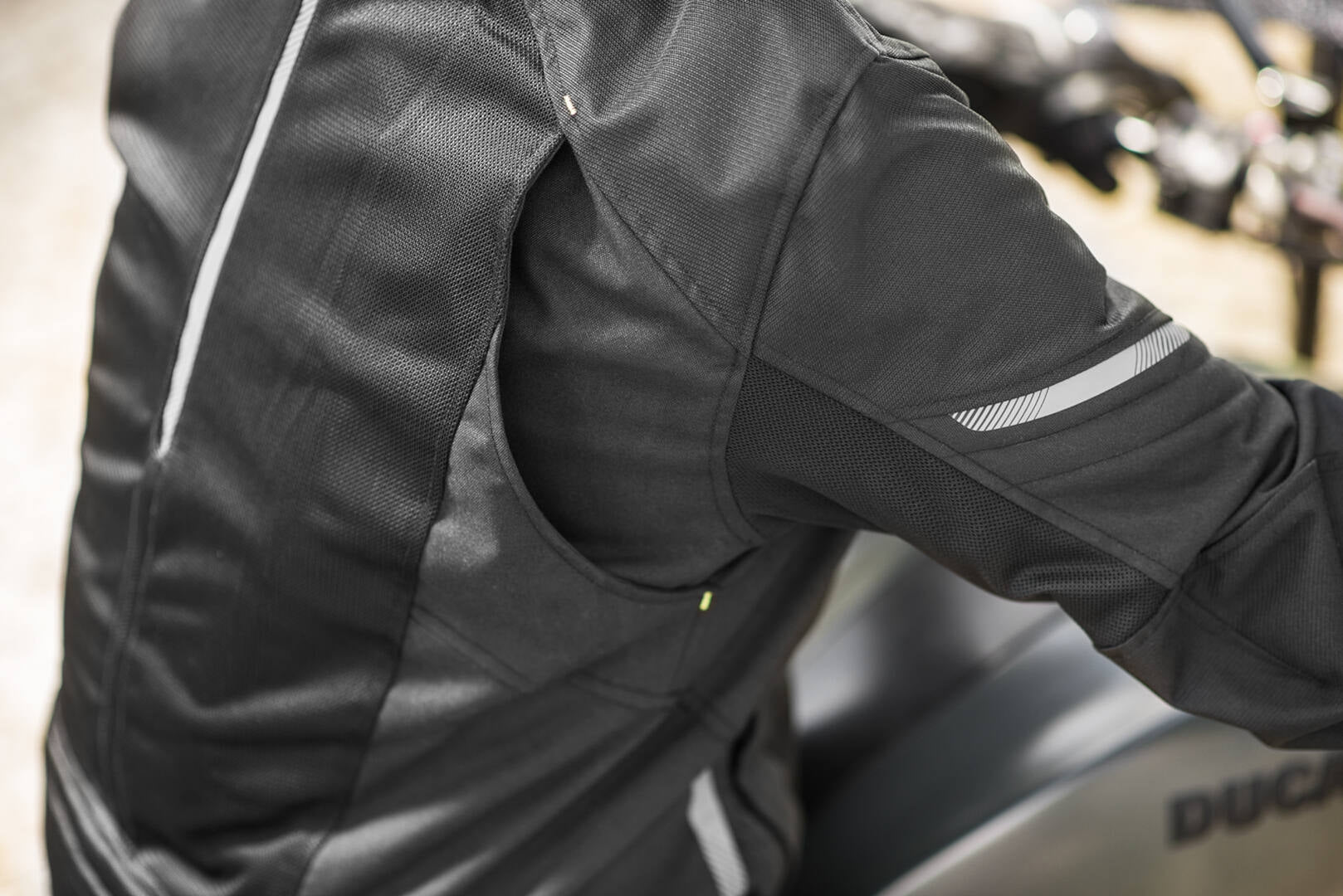 SHIMA Jet impermeabile moto tessuto Giacca Nero