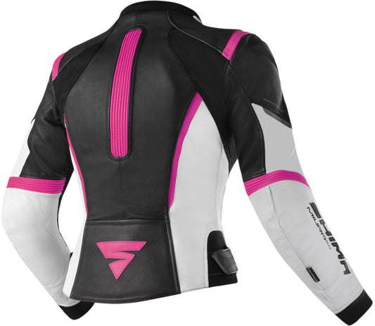 SHIMA Miura 2.0 donna motociclista pelle Giacca ROSA