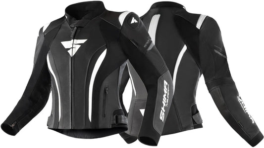 SHIMA MIURA 2.0 GIACCA DI MOTO DONNA NERO BIANCO – Yamoto.it