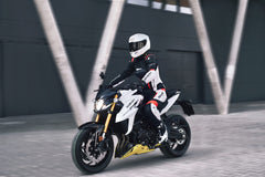 SHIMA Miura 2.0 donna moto pelle Giacca Rosso Fluo