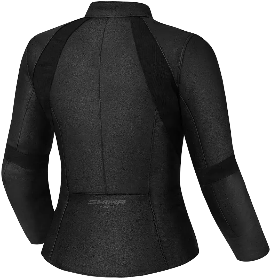 SHIMA Monaco 2.0 donna impermeabile pelle Giacca Nera 