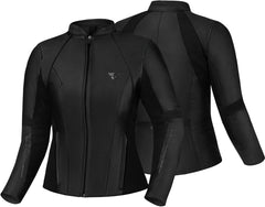 SHIMA Monaco 2.0 donna impermeabile pelle Giacca Nera