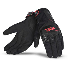 Shua - Sea Breeze Guantes Nero/Rosso 