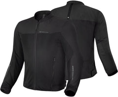 SHIMA Openair moto tessuto Giacca NERA