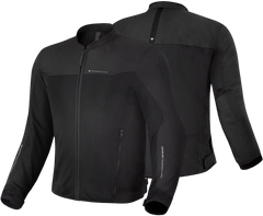 SHIMA Openair moto tessuto Giacca NERA 