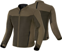 SHIMA Openair moto pelle Giacca Marrone 