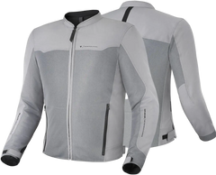 SHIMA Openair impermeabile tessuto moto Giacca GRIGIO 