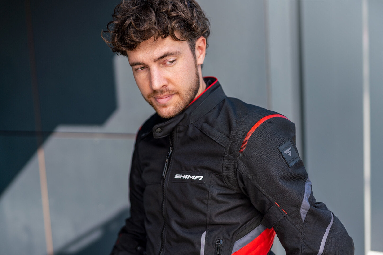 SHIMA RUSH MEN JACKET RED