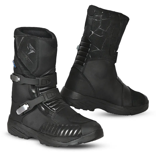 R-TECH - Botas Piel Traveler WP Negro 