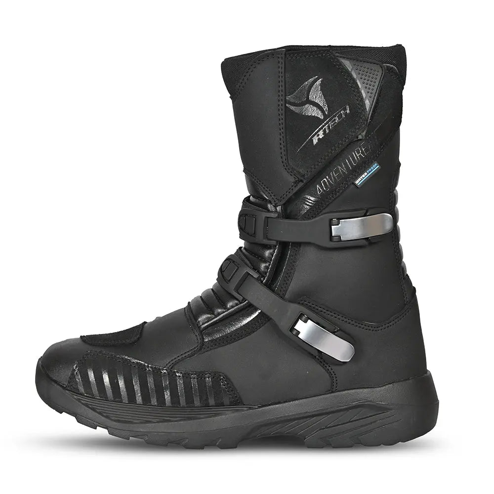 R-TECH - Botas Piel Traveler WP Negro 