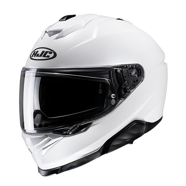 HJC I71 UNITED SEMI MATTE PEARL WHITE Casco integrale sportivo per motocicletta