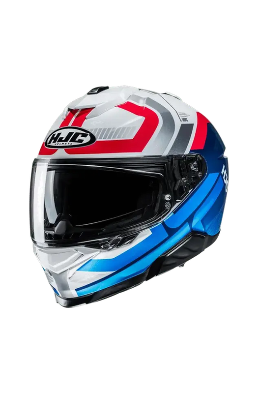 HJC I71 VIZ MC21 Moto Integrali Caschi Bianco Rosso Blu 