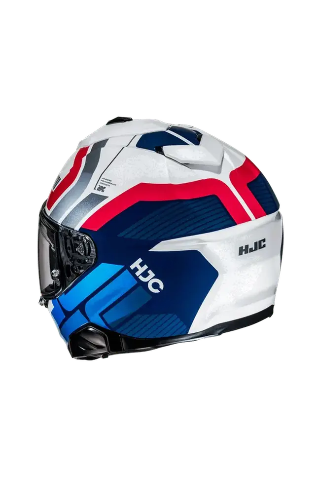 HJC I71 VIZ MC21 Moto Integrali Caschi Bianco Rosso Blu 