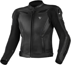 SHIMA Chase Giacca motociclista pelle corsa Nera