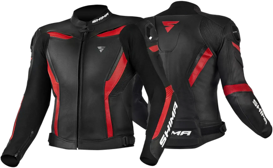 SHIMA CHASE MOTOCICLISTA GIACCA PELLE UOMO NERO – Yamoto.it