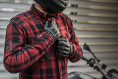 SHIMA AVIATOR GUANTES DARK BROWN