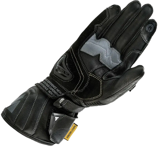 SHIMA STR-2 GUANTI CORTI DA CORSA NERO 