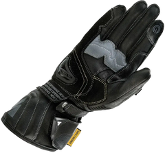 SHIMA STR-2 GUANTI CORTI DA CORSA NERO 